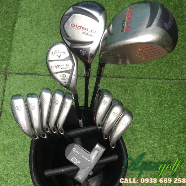 Bộ gậy đánh golf cũ Nam Callaway Diablo Uniflex R