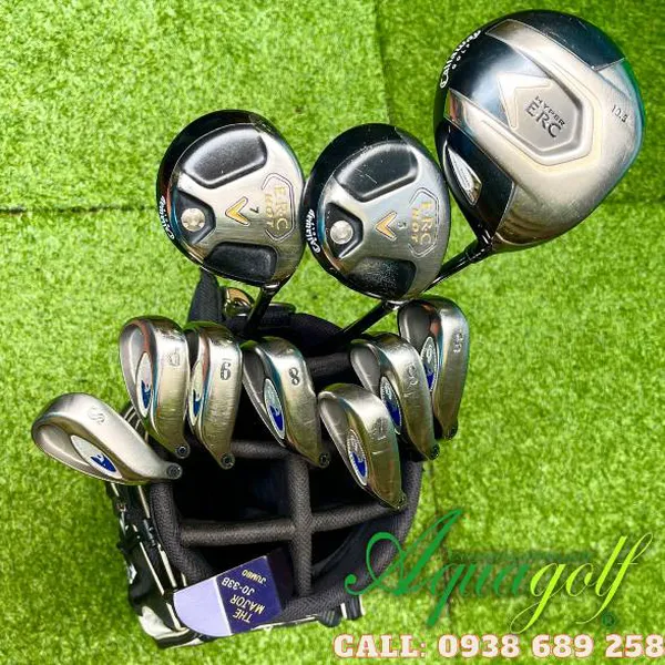 Bộ gậy đánh golf cũ Nam Callaway ERC HawkEye R