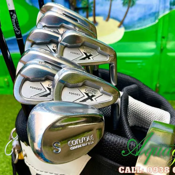 Bộ gậy đánh golf cũ Nam Callaway ForgedX Project S