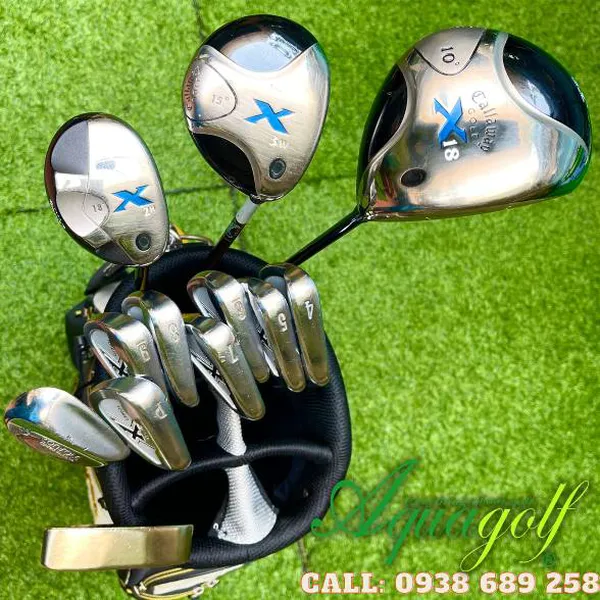 Bộ gậy đánh golf cũ Nam Callaway ForgedX Project S