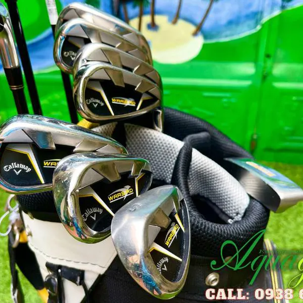 Bộ gậy đánh golf cũ Nam Callaway Warbird R