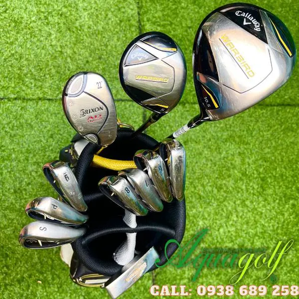 Bộ gậy đánh golf cũ Nam Callaway Warbird R