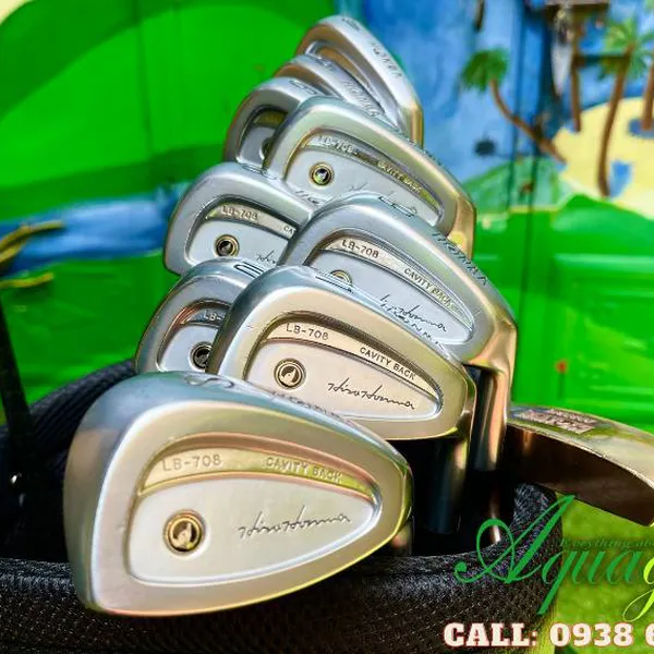 Bộ gậy đánh golf cũ Nam Honma LB708 1 sao R1