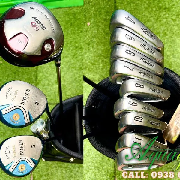 Bộ gậy đánh golf cũ Nam Honma LB708 1 sao R1