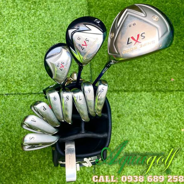 Bộ gậy đánh golf cũ Nam Katana Swords SX7 SR