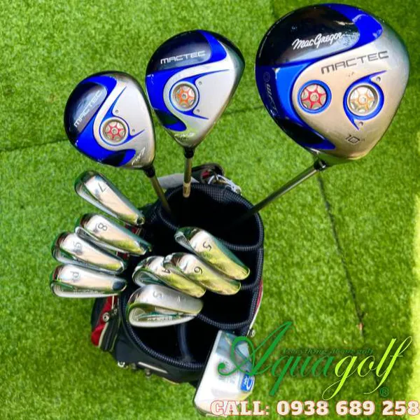 Bộ gậy đánh golf cũ Nam Macgregor Mactec R