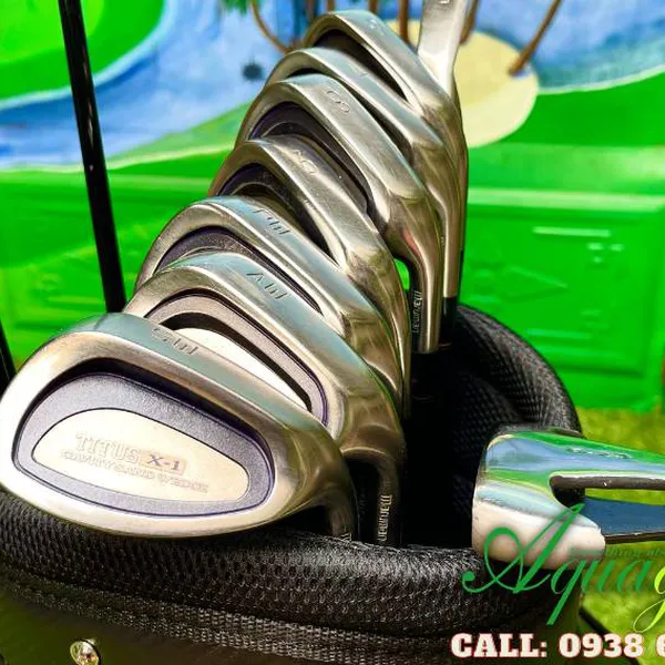 Bộ gậy đánh golf cũ Nam Maruman Titus X1 SR