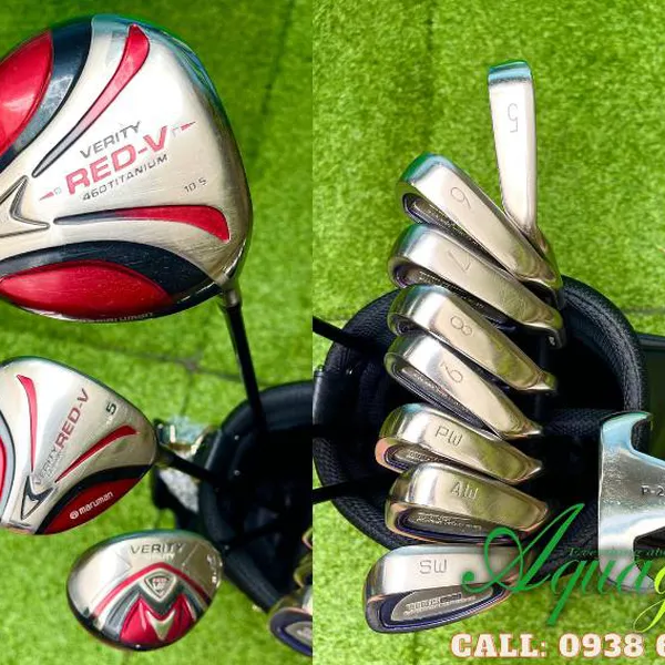 Bộ gậy đánh golf cũ Nam Maruman Titus X1 SR