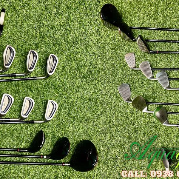 Bộ gậy đánh golf cũ Nam Maruman Titus X1 SR