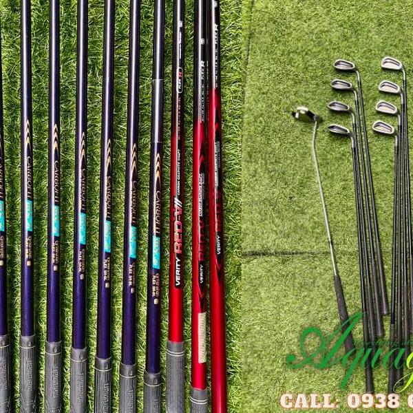Bộ gậy đánh golf cũ Nam Maruman Titus X1 SR