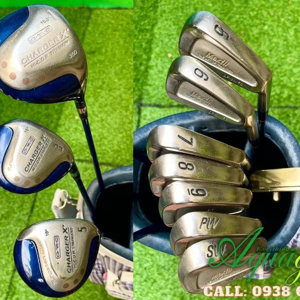 Bộ gậy đánh golf cũ Nam Maxfli DP201 Dynamic S