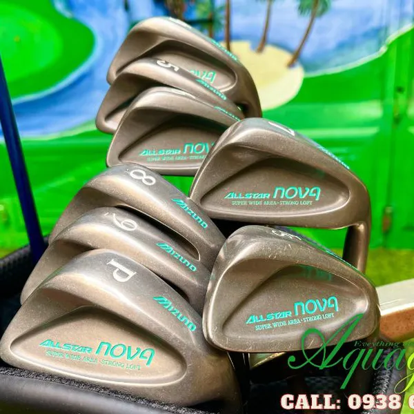 Bộ gậy đánh golf cũ Nam Mizuno Nova Dynamic R