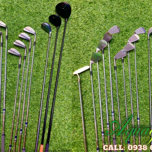 Bộ gậy đánh golf cũ Nam Mizuno SilverCup Steel R