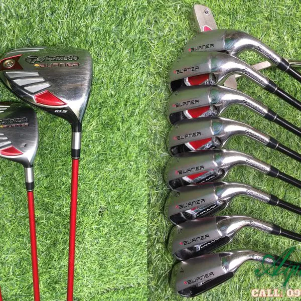 Bộ gậy đánh golf cũ Nam TaylorMade Burner S