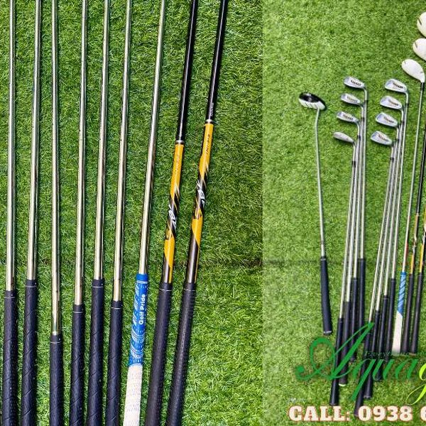 Bộ gậy đánh golf cũ Nam TaylorMade RAC Steel S