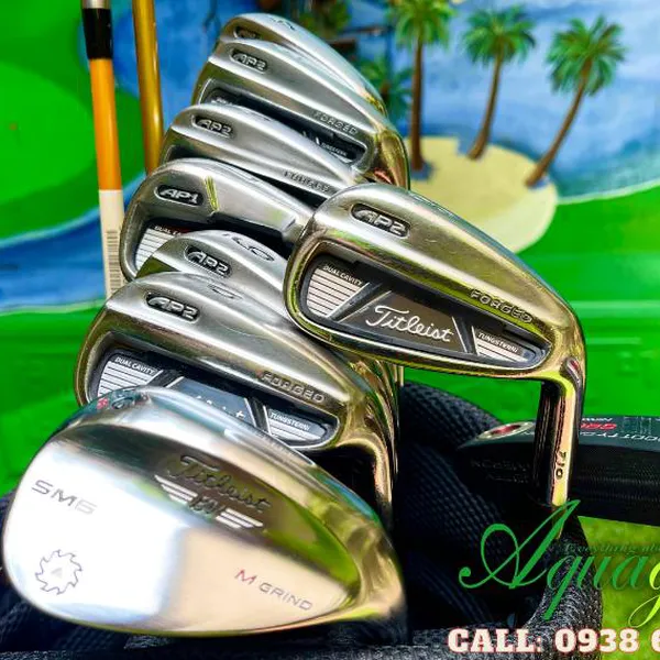 Bộ gậy đánh golf cũ Nam Titleist AP2 AMT S