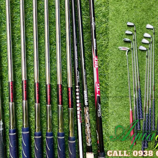 Bộ gậy đánh golf cũ Nam Titleist CB710 KBS Tour S