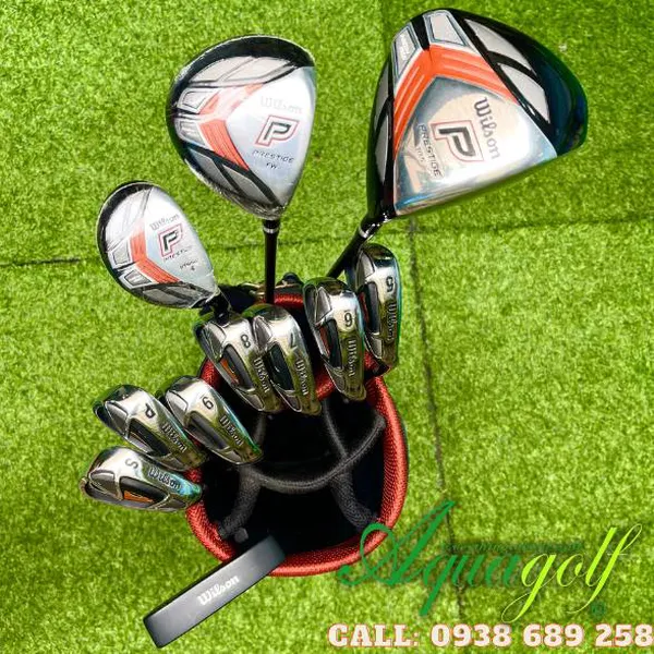 Bộ gậy đánh golf cũ Nam Wilson Prestige R