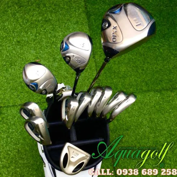 Bộ gậy đánh golf cũ Nam XXIO MP500 NSPro 950 S