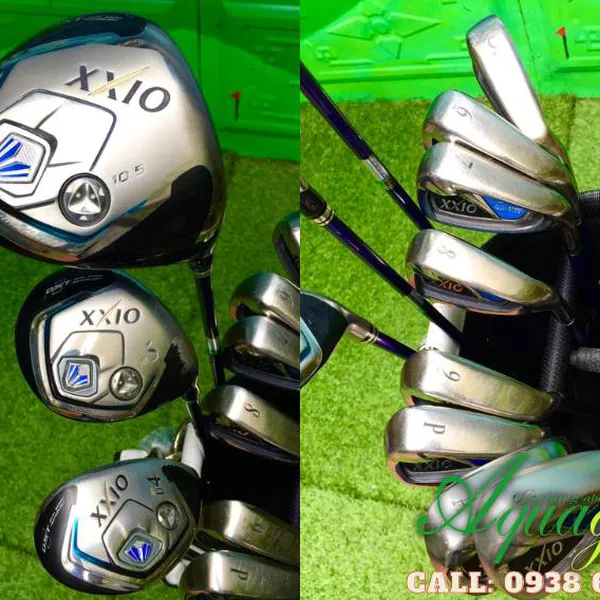 Bộ gậy đánh golf cũ Nam XXIO MP800 SR