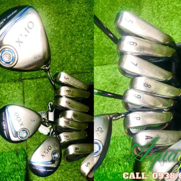 Bộ gậy đánh golf cũ Nam XXIO MP900 NSPro 890 R