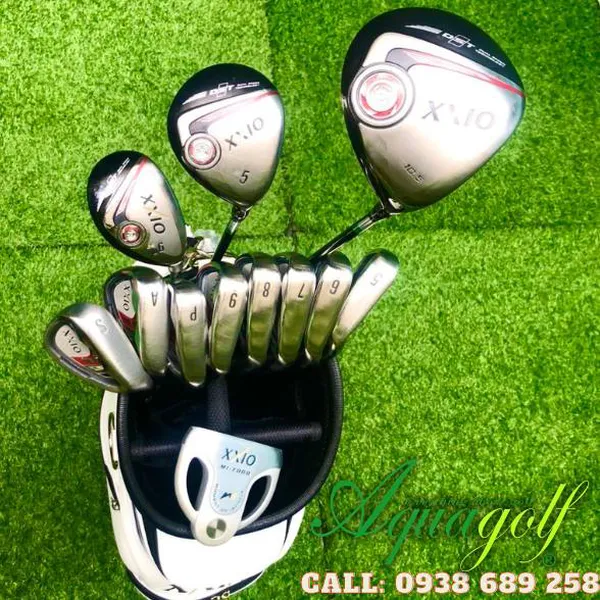 Bộ gậy đánh golf cũ Nam XXIO MP900 R