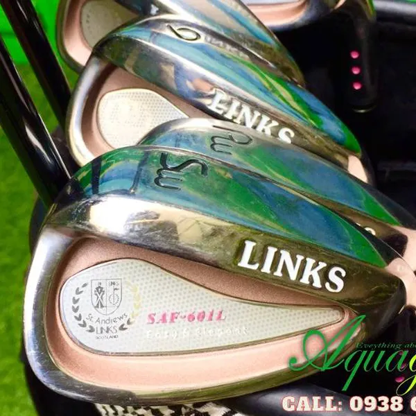 Bộ gậy đánh golf cũ Nữ St Andrew Scotland LINKS