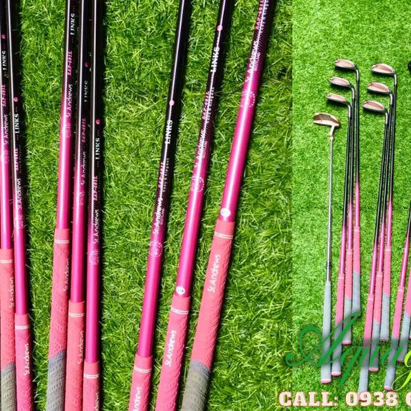 Bộ gậy đánh golf cũ Nữ St Andrew Scotland LINKS