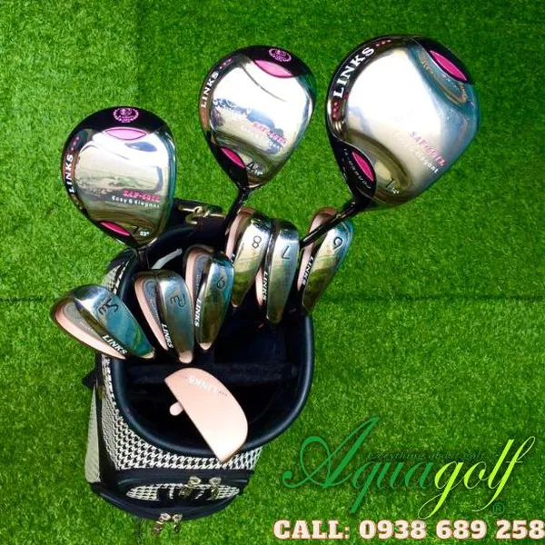 Bộ gậy đánh golf cũ Nữ St Andrew Scotland LINKS
