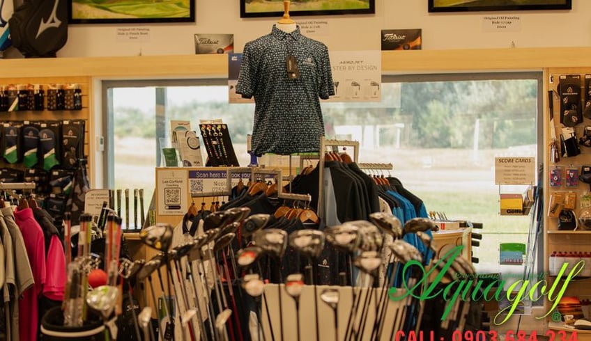 Gậy golf cũ cho người mới mua uy tín tại AQUAgolf