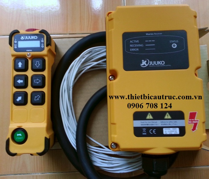 bộ điều khiển không dây cầu trục bộ điều khiển không dây cầu trục