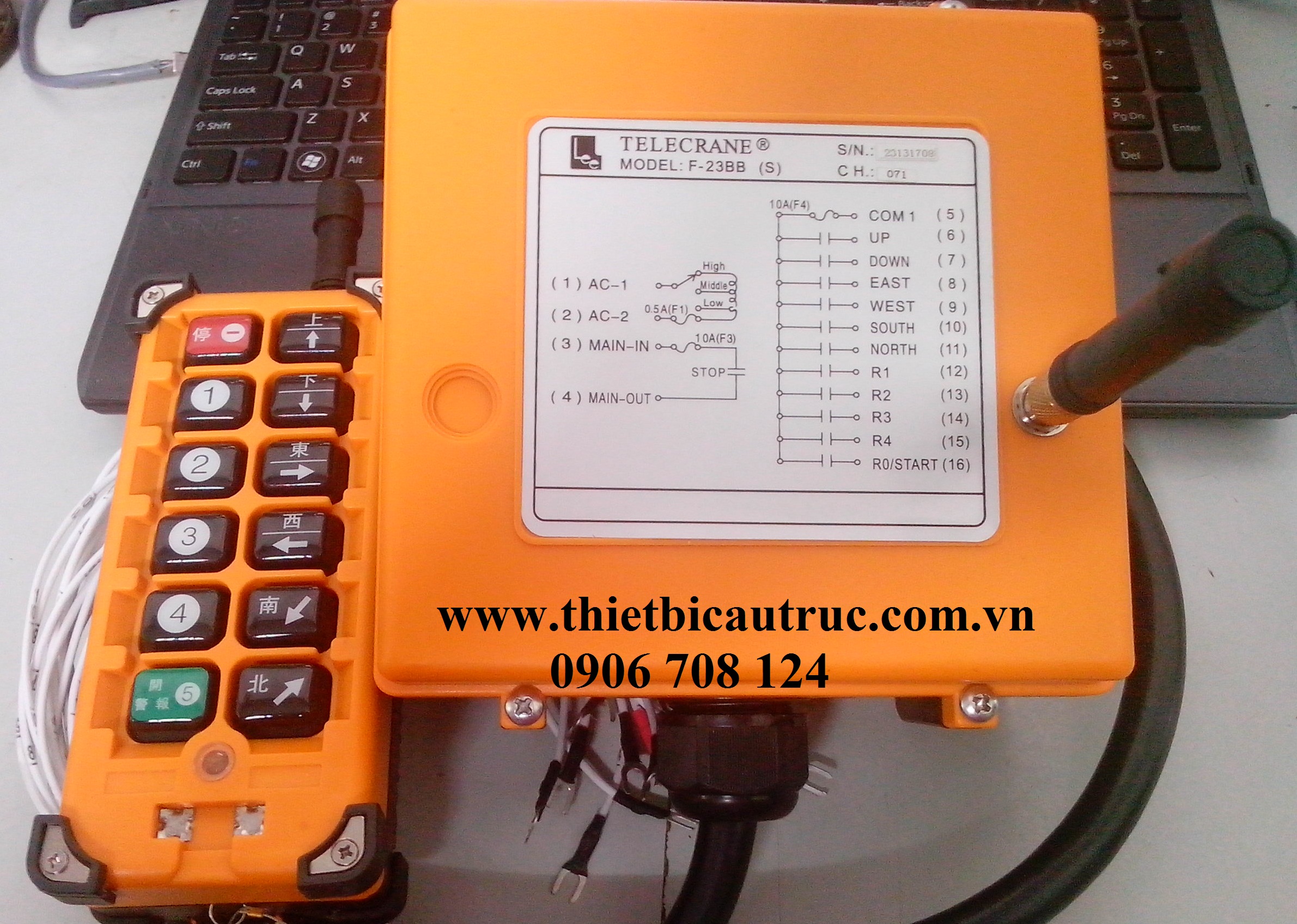điều khiển từ xa 10 nút cho cầu trục điều khiển từ xa 10 nút cho cầu trục