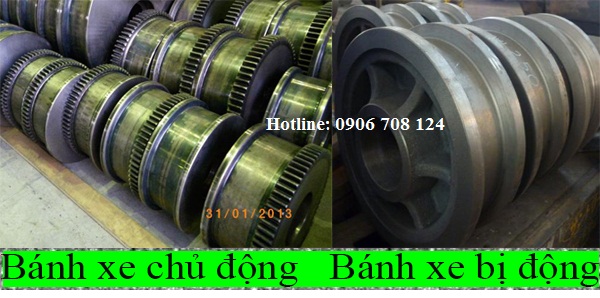 Bộ bánh xe dầm biên cho cầu trục Bộ bánh xe dầm biên cho cầu trục