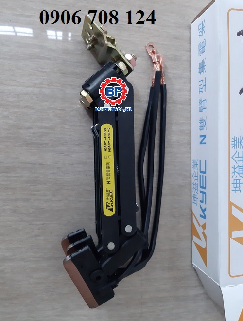Chổi tiếp điện cầu trục 3P 60A Chổi tiếp điện cầu trục 3P 60A