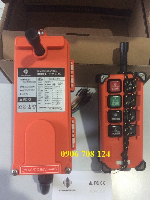 Điều khiển từ xa cầu trục F21-RXC Điều khiển từ xa cầu trục F21-RXC