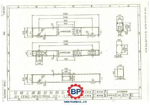 Bộ đẩy tời điện cầu trục 1.5M Bộ đẩy tời điện cầu trục 1.5M