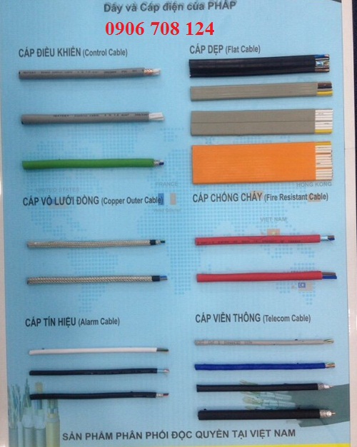 Cáp dẹt ray C cầu trục Cáp dẹt ray C cầu trục