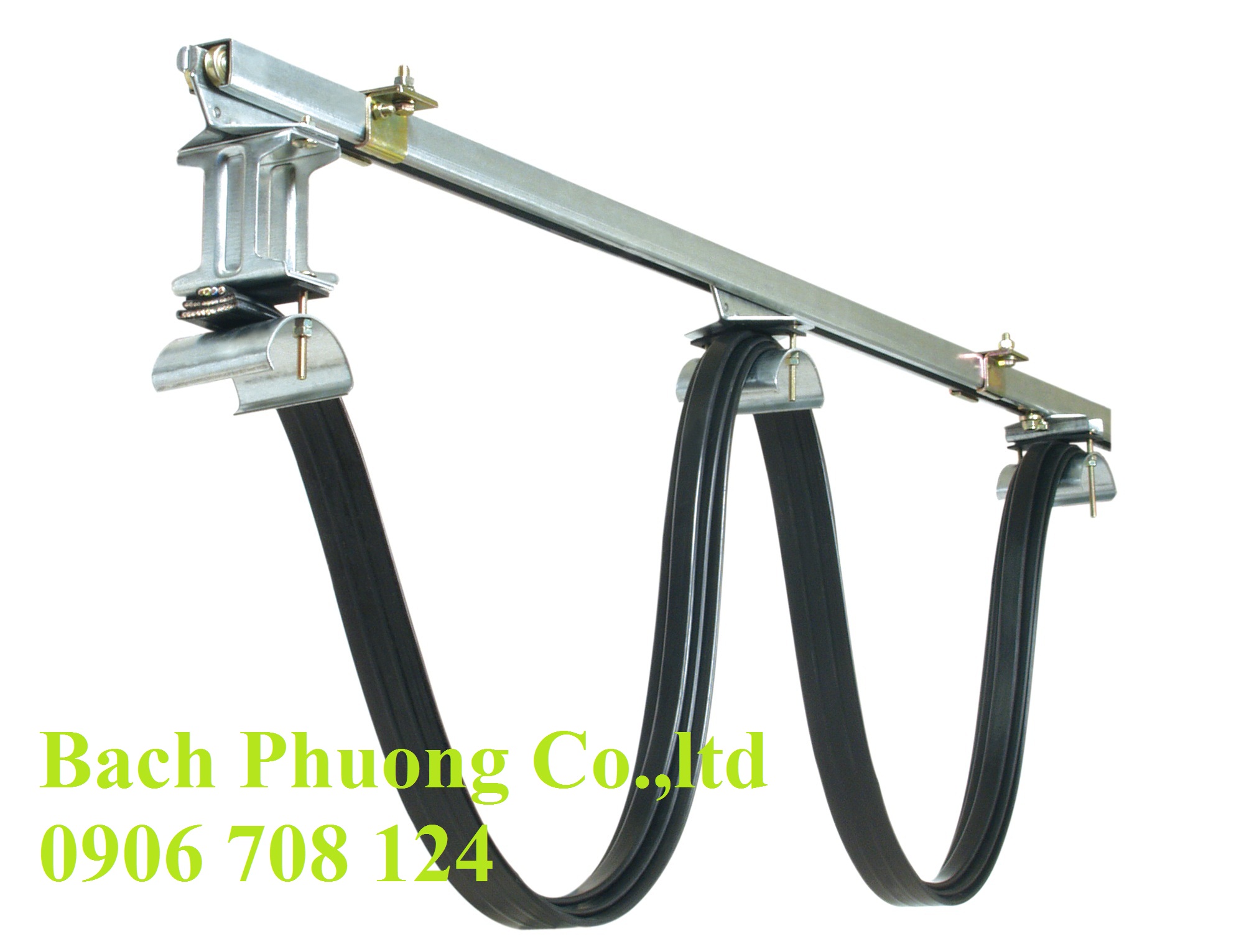 Cáp điện dẹt cầu trục 4C x 4.0mm Cáp điện dẹt cầu trục 4C x 4.0mm