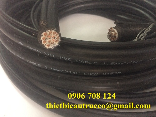 Cáp điều khiển cầu trục Cáp điều khiển cầu trục