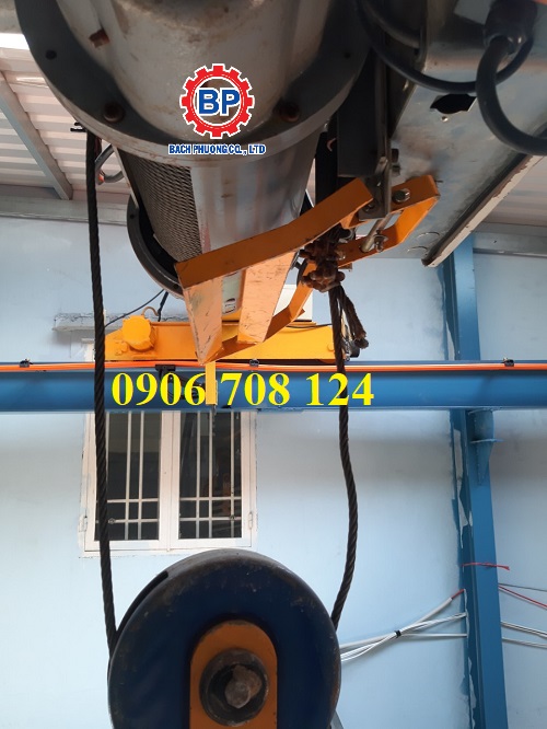 Thay thế cáp thép palang cầu trục Thay thế cáp thép palang cầu trục