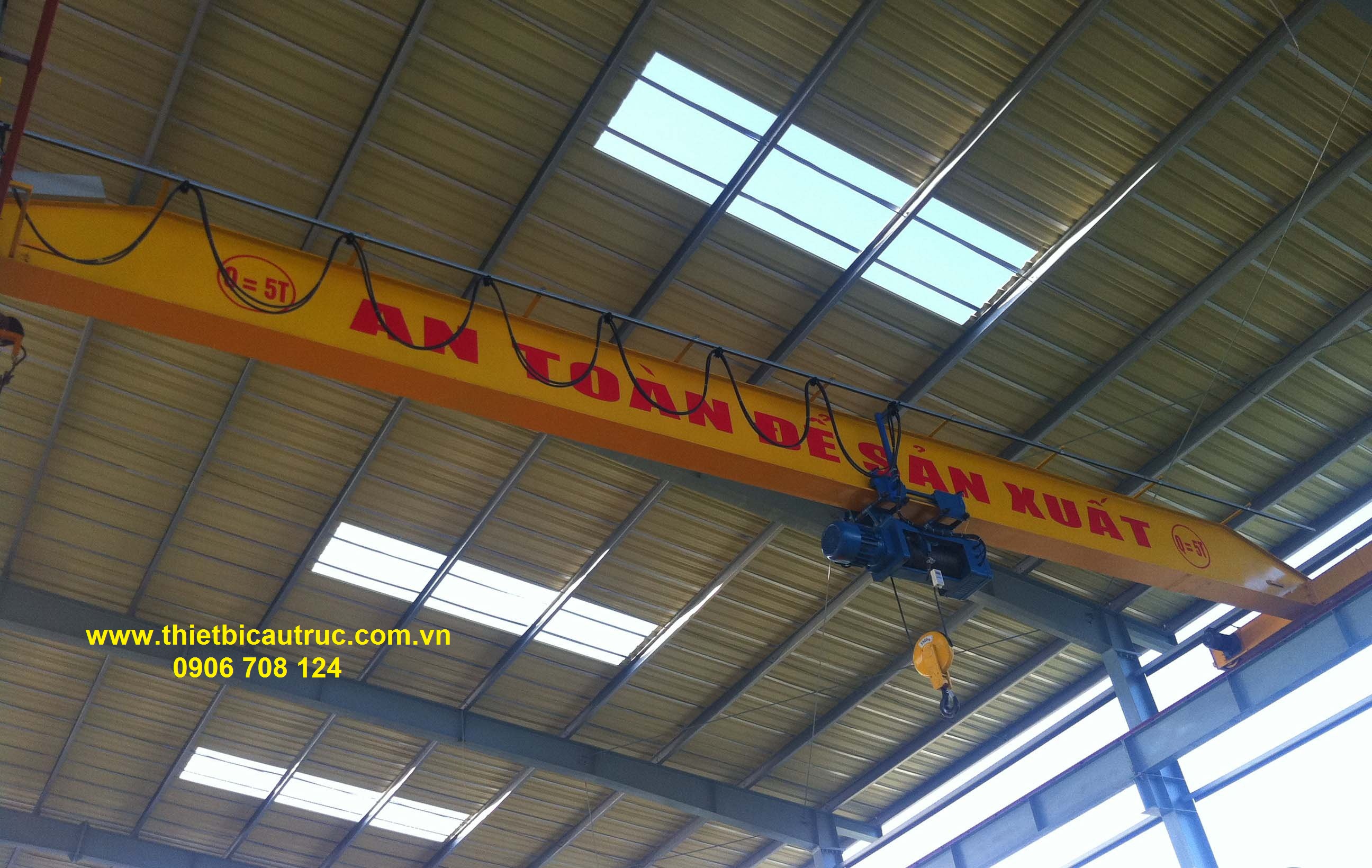 cầu trục dầm đơn cầu trục dầm đơn