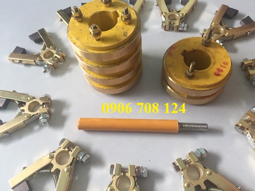 Cổ góp điện 2 vành cấp điện trụ quảng cáo Cổ góp điện 2 vành cấp điện trụ quảng cáo