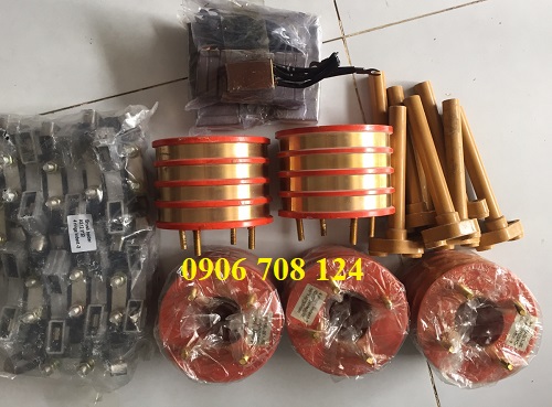 Cổ góp điện 4 pha rãnh âm Cổ góp điện 4 pha rãnh âm