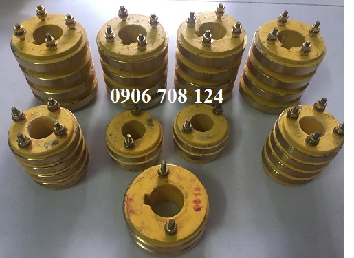 Cổ góp điện 2 vành cấp điện trụ quảng cáo Cổ góp điện 2 vành cấp điện trụ quảng cáo