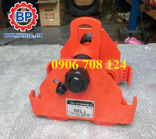 Con chạy xích kéo tay 1 tấn, 2 tấn treo I200 Con chạy xích kéo tay 1 tấn, 2 tấn treo I200