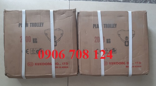 Con chạy xích kéo tay 1 tấn, 2 tấn treo I200 Con chạy xích kéo tay 1 tấn, 2 tấn treo I200