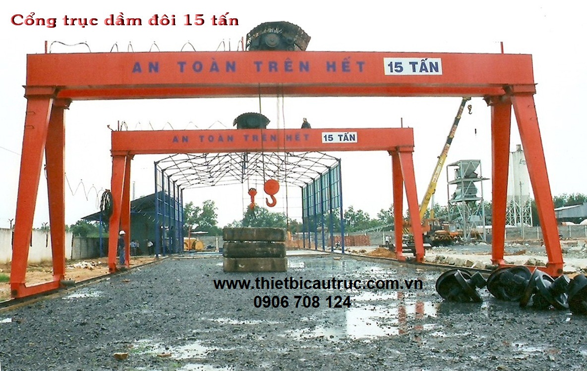 cổng trục dầm đôi cổng trục dầm đôi