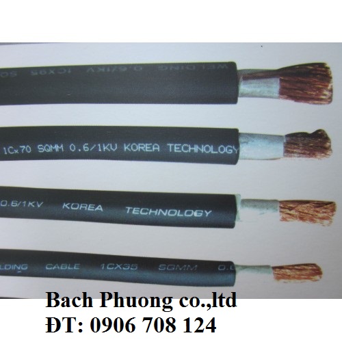 Dây cáp hàn hwasan Dây cáp hàn hwasan