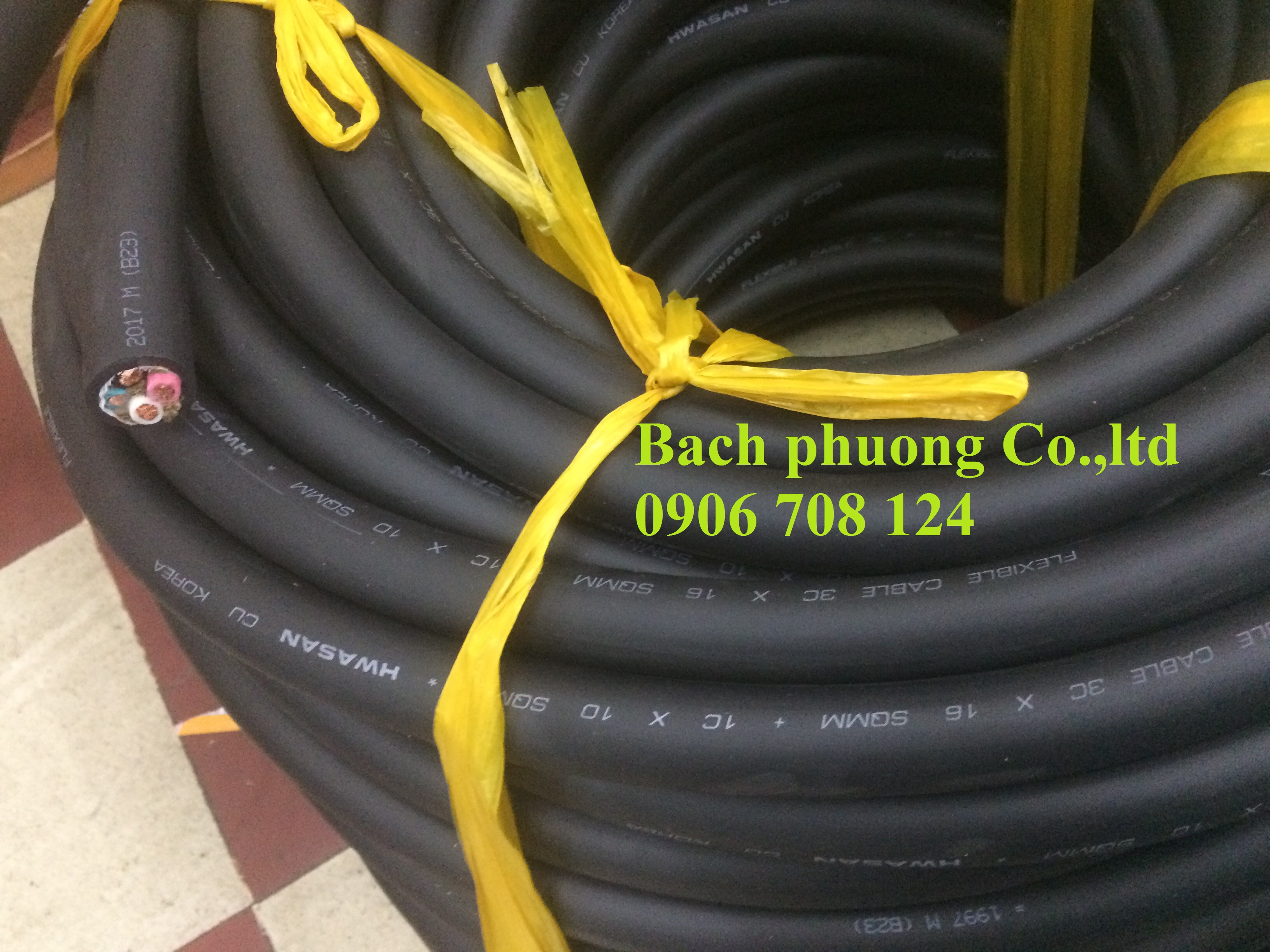 Dây cáp điện Hwasan Dây cáp điện Hwasan