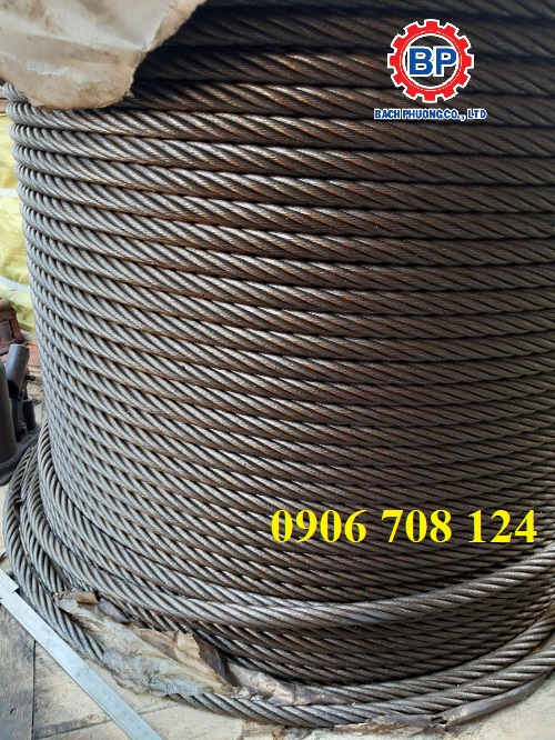 Dây cáp thép cầu trục Dây cáp thép cầu trục